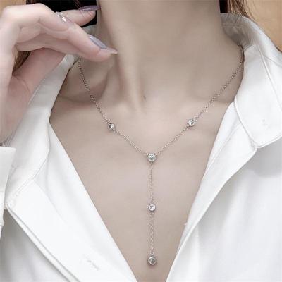 Elegant Y-Shaped Tassel Necklace: Chic and Versatile Fashion Accessory for Women