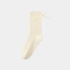 Women's Spring and Autumn Fashion New Bow Strip Long Socks