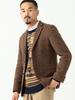 Beams Plus Harris Tweed 3B Taille 38160111803 Veste, Homme, LT.BROWN_HB, L,