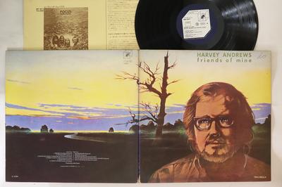 LP Record HARVEY ANDREWS - Friends Of Mine MW2077PROMO CUBE Japan Folk Used