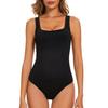 Europe And The United States Popular Seamless Threaded Vest Waist Lift Hip Shaping Round Neck Onesie Abdomen
