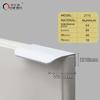 Oukali Hot Sales Modern Furniture Cabinet Handle Kitchen Wardrobe Aluminum Alloy Matt Black Canceal Pull Handles