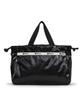 LeSportsac Shoulder Bag CITY DRAWSTRING BAG Uptown Black 2 [Official] E/W /1084 Women's Shine/Black