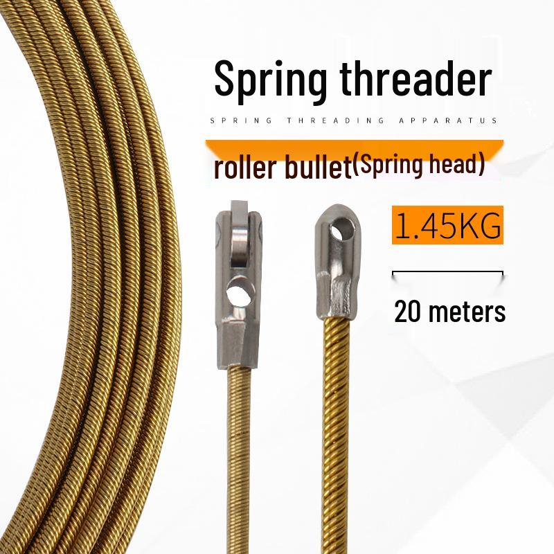 

Универсальный электрический прокладчик и протяжка проводов для скрытой проводки и прокладки кабелей через стены