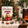 Christmas Tree Hanging Decorations 2026 Penguin Dog Snowman Advent Calendar, 24Pcs Acrylic Ornament Set Indoor Holiday with Winter Animal Designs,