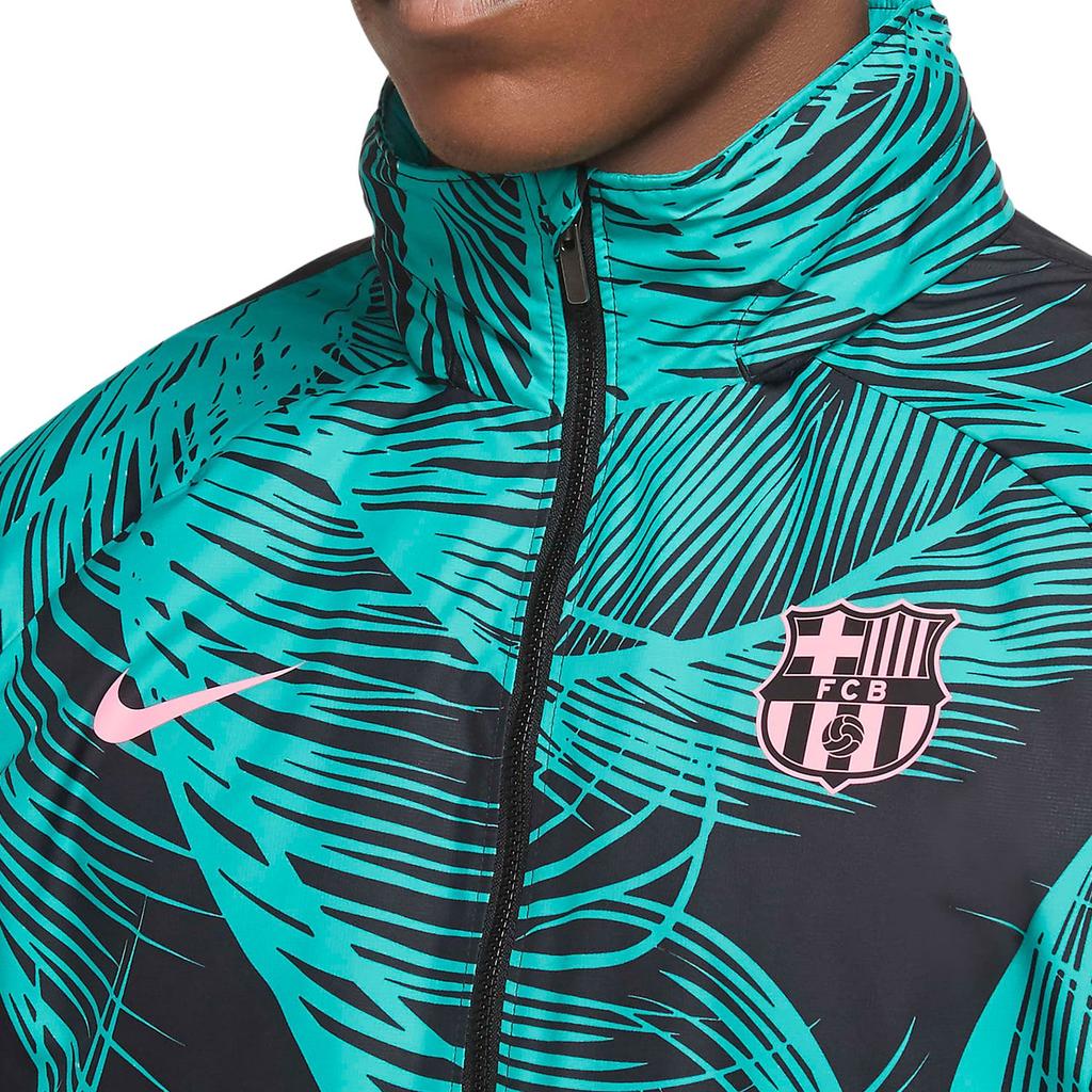 Nike Куртки Мужские Зеленый павлин С капюшоном Умеренный Другое CK8570-396
