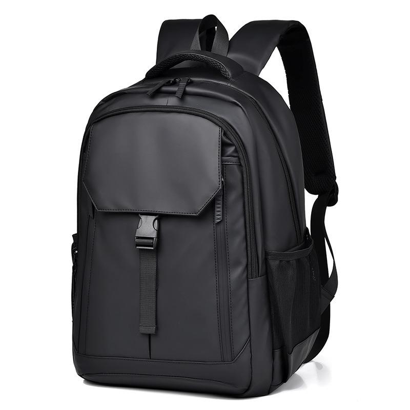 New Men's and Women's Simple Business Backpack Large Capacity Trend Middle School School Bag