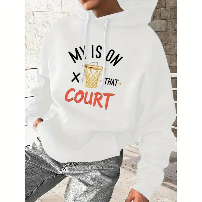 Men's Hooded Sweatshirt, Reinforced Seams & Soft Touch, Great for Busy Lifestyles