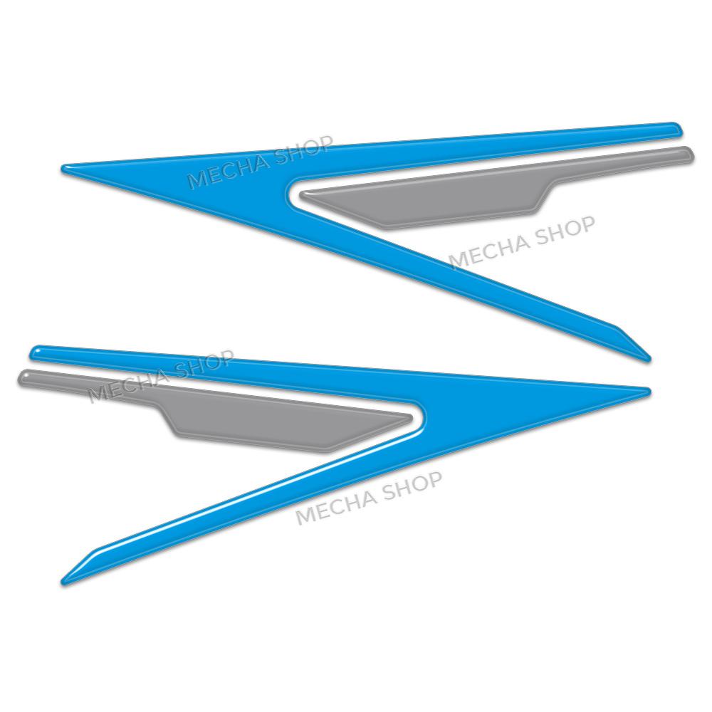 3D Resin Motorcycle Sticker Set Front Fairing Decals For MT-07 MT 07 MT07 2025 Tank Mat Decals