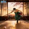 1pc Officially One Piece Zoro Three-Sword Style Action Figure - Anime Decorative Collectible Figurine, Perfect for Holiday Gifts