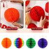 5pcs 10 Colors Gift Supplies DIY  Shower Honeycomb Balls Chinese Paper Lantern Birthday Wedding Decor Paper Pom Poms
