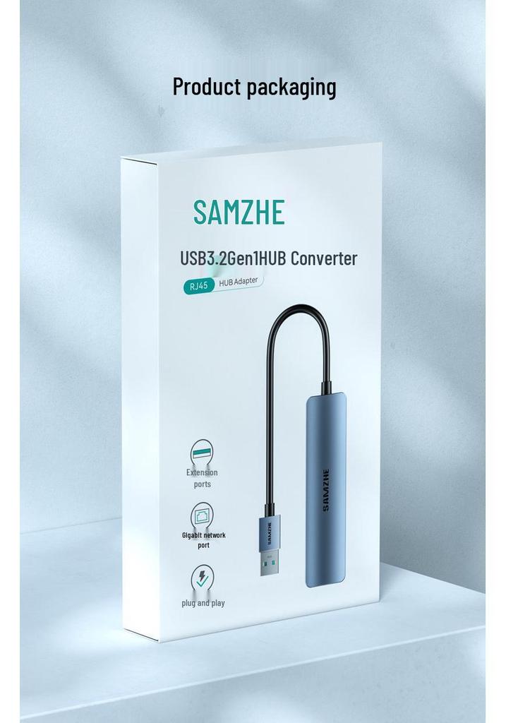 ShanZe USB To Ethernet Adapter: Mac Laptop RJ45 Gigabit Network Converter