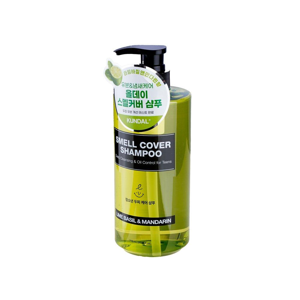 KUNDAL All Day Smell Cover Shampoo 718ml Lime Basil & Mandarin