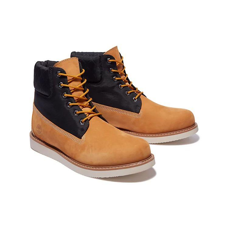Timberland Newmarket Ii 6 Durable Outdoor Boots Men Boots Black Yellow A2GJT231