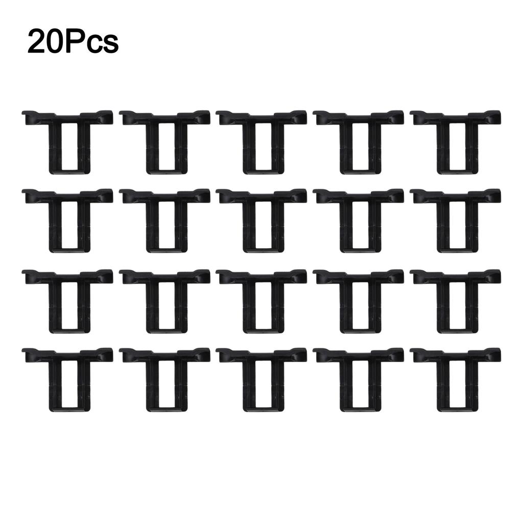 20Pcs Solar Panel Drainage Clips for PV Module Cleaning and Maintenance