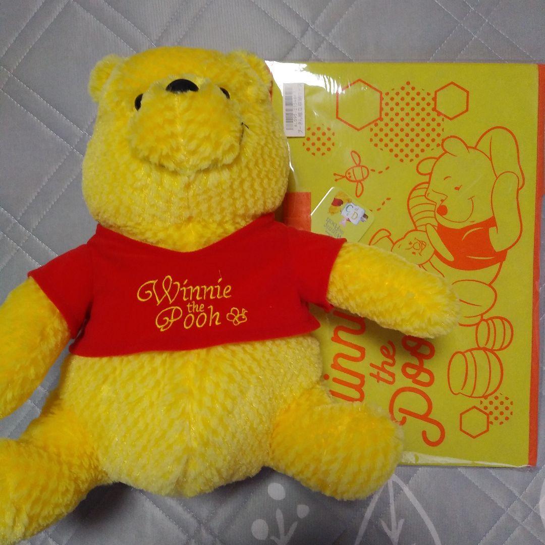 Winnie the Pooh stuffed animal & storage case