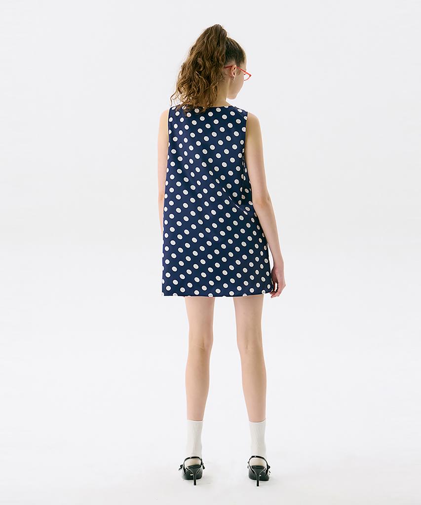 JUNEJUNE SPACE Little Junejune Dress_Navy