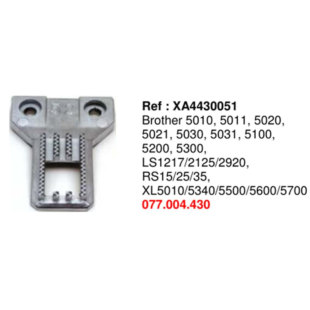 Podložka jehly #XA3954051 pro domácí šicí stroje Babylock B15,B17,B21,BL37, Brother řady JS,LS,LX,PX,RS,VX,XL