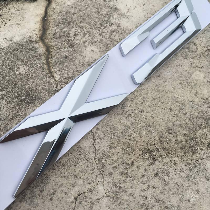 BMW Xdrive35I Fender X3/X1/X5/X6 40i/28 Car Side & Tail Emblem Sticker Set
