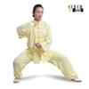 2024 Spring & Autumn Cotton-Silk Tai Chi Suit for Middle-aged & Elderly Men & Women - Practice & Performance Wear