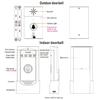 LED Indicator Outdoor-bell 2 Way Talk Interphone 200M Wireless Door Bell Smart Voice Intercom Rechargeable Home Security