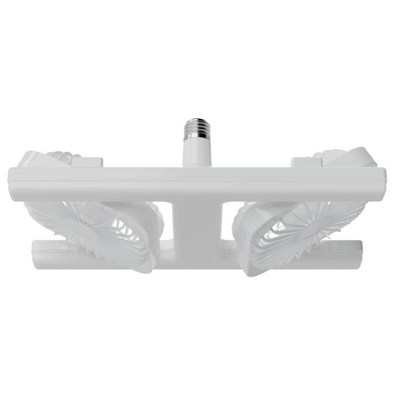 

Silent Dual Row E27 Screw LED Ceiling Fan Light Super Large Air Volume for Bedroom Dining Room Indoor Lighting 51-60W&110-240V&6