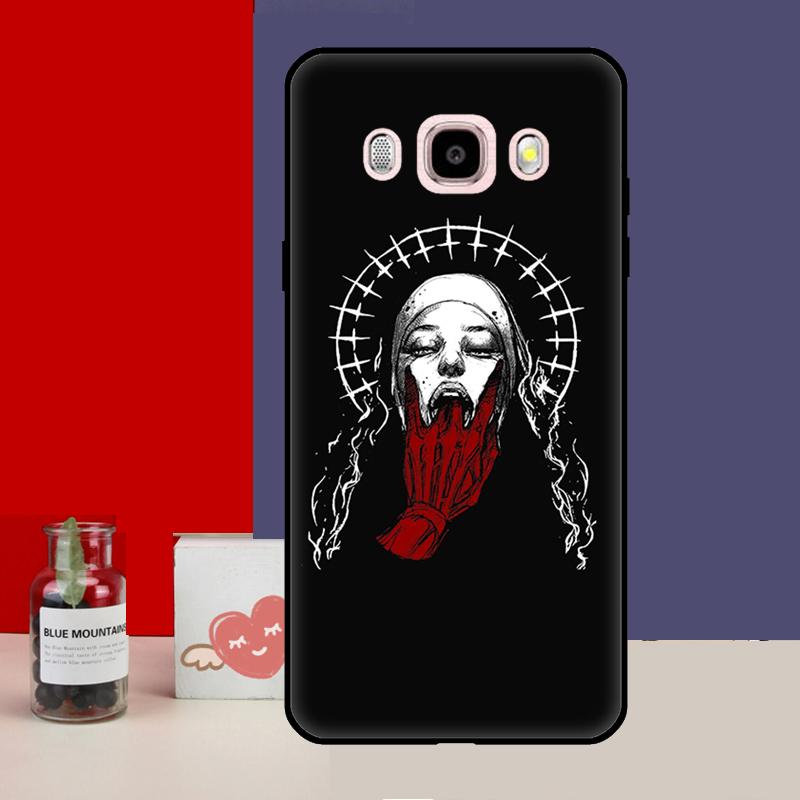 Satan Satanic Nun Case For Samsung Galaxy J3 J5 J7 2017 J1 A3 A5 2016 J4 J6 Plus A6 A8 A7 A9 J8 2018 Cover