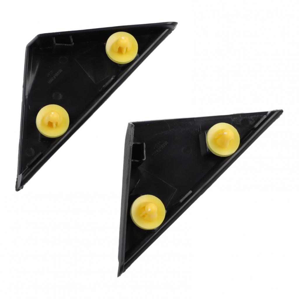 Fender Pillar Trim Mirror Corner Trim Left Right Pair