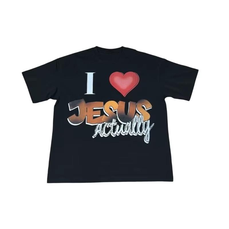 

Y2k Top Men Cotton Crewneck Short Sleeve Letter Print Personality Design Shirt Harajuku Gothic Fashion Couple Oversized T-shirt 4XL