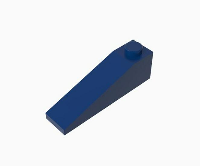 1x4 Sloped Surface Brick Building Blocks, Compatible with Lego – Small Particle Loose Parts