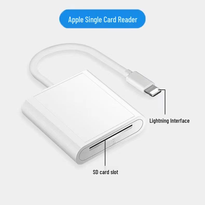Pingguo Mobile Phone Card Reader & SDTF Multifunctional OTG Converter Cable for Camera & Tablet