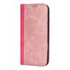 For iPhone 17 Pro Case Calf Texture 3 Card Slots Color Splicing Leather Phone Cover