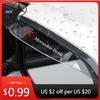 Car Sticker 2PCS Car Rearview Mirror Rain Eyebrow Transparent  Sun Visor Shade Cover For Mercedes benz GLK GLA w204 W251 W463 A 