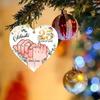 Playful Acrylic 2d Love Theme Car Decoration Keychain Backpack Accessory Gift