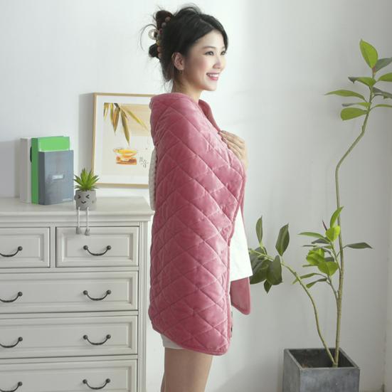Portable Heating Blanket USB Powered Heated Shawl Wraps Winter Warm Electric Scarf Blanket
