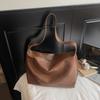 Solid Color Commuter Large Capacity Shoulder Bag Women's Crossbody Bag Underarm Bag