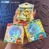 Genuine Crayon Shin-chan Wonderland Abyss Luminous Mirror Keychain & Decompression Toy Bag Charm