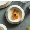 High Class Ceramic Deep Western Food, Pasta Bowl, Dessert Plate, Restaurant Dishes, Salad Decorative Kitchen Tableware