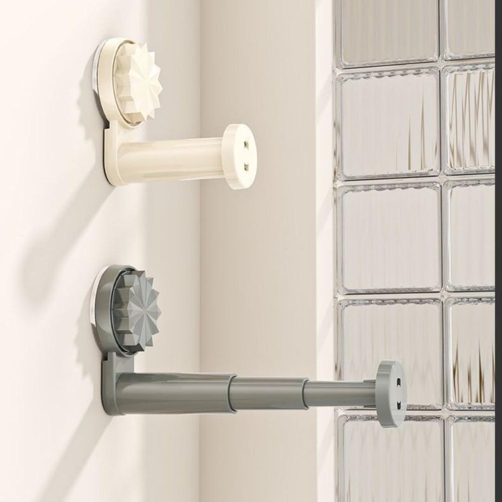 Retractable Drying Rack Suction Cup Hanger Organizer Hanger Storage Rack for Bathroom&Balcony