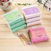 100 Colored Wooden Sticks Double-Headed Cotton Swabs for Makeup Removal & Ear Cleaning