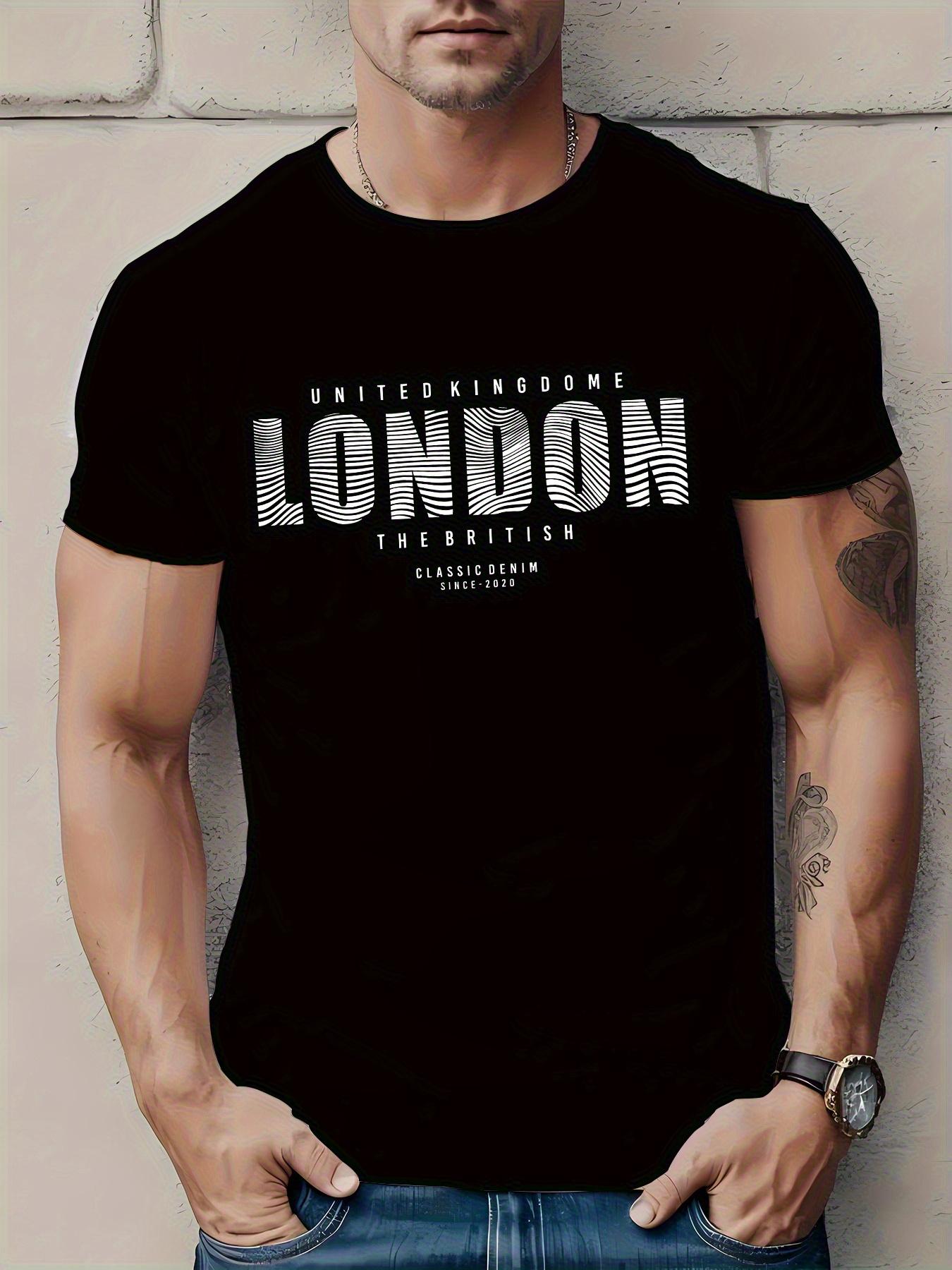 

London Graphic T-shirt - 100% Polyester Knit XXL
