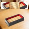 Cold Soba Noodle Plate Bamboo Serving Tray Easy to Clean Food Grade Japanese Platter Dish for Party