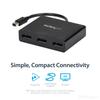 MST Hub Mini DisplayPort 3x DsiplayPort Splitter 4K-kompatibel Nur Windows-kompatibel MSTMDP123DP 3-Port - Multi-Monitor