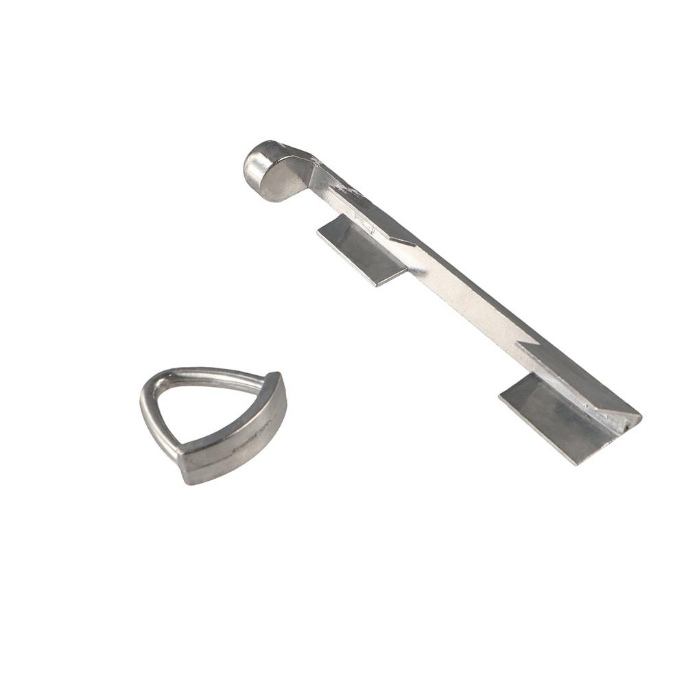 Aluminum Zinc Zinc Alloy Pool Cue Tip Clamp Replacement Billiard Stick Clamps  Snooker Accessory