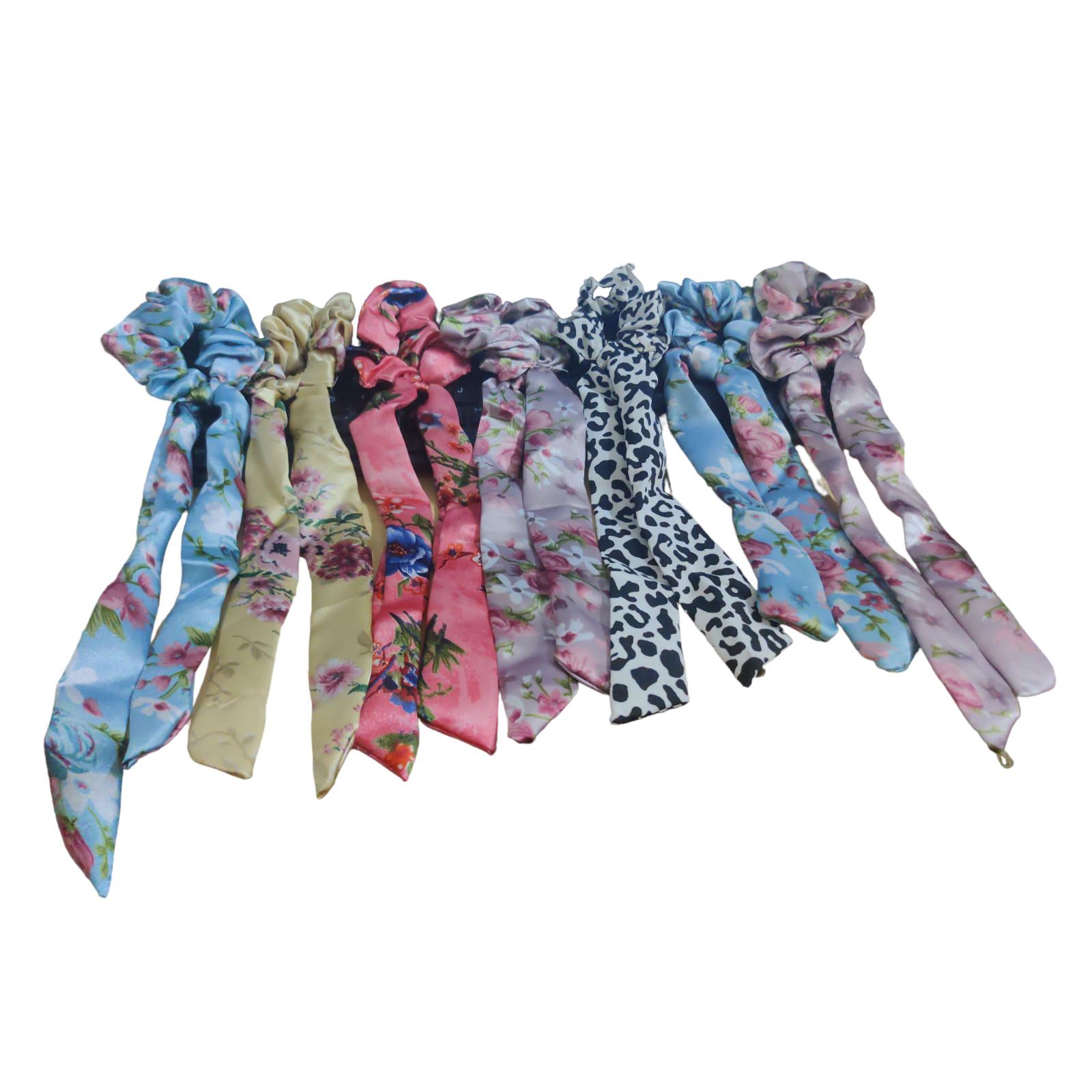 

@ Elastic Hair Band Hair Ribbon Multicolor For Women 7 Pcs s992 Zr732-60%Off
