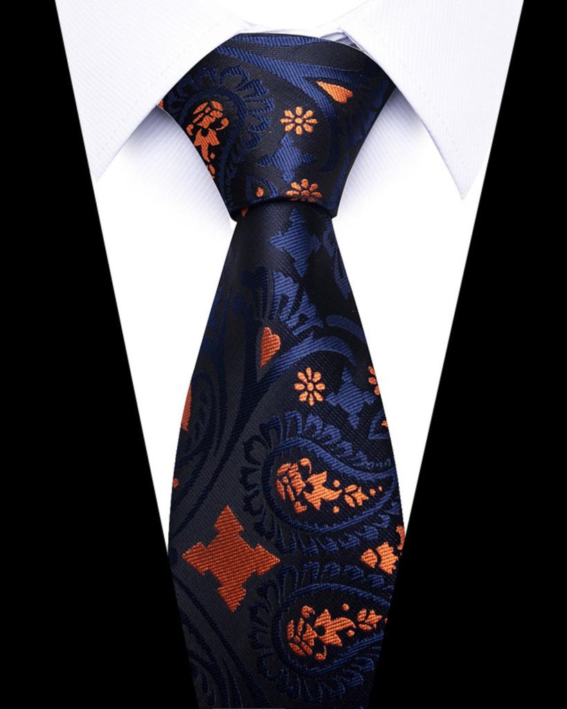 Men's Business Professionals Striped Tie Wedding Suit Accessories Polyester Tie Men