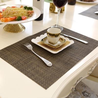 NO.HS Tappetino da tavolo da pranzo Isolamento termico Tappetino antiscivolo a strisce Tappetino impermeabile Tappetino resistente al calore