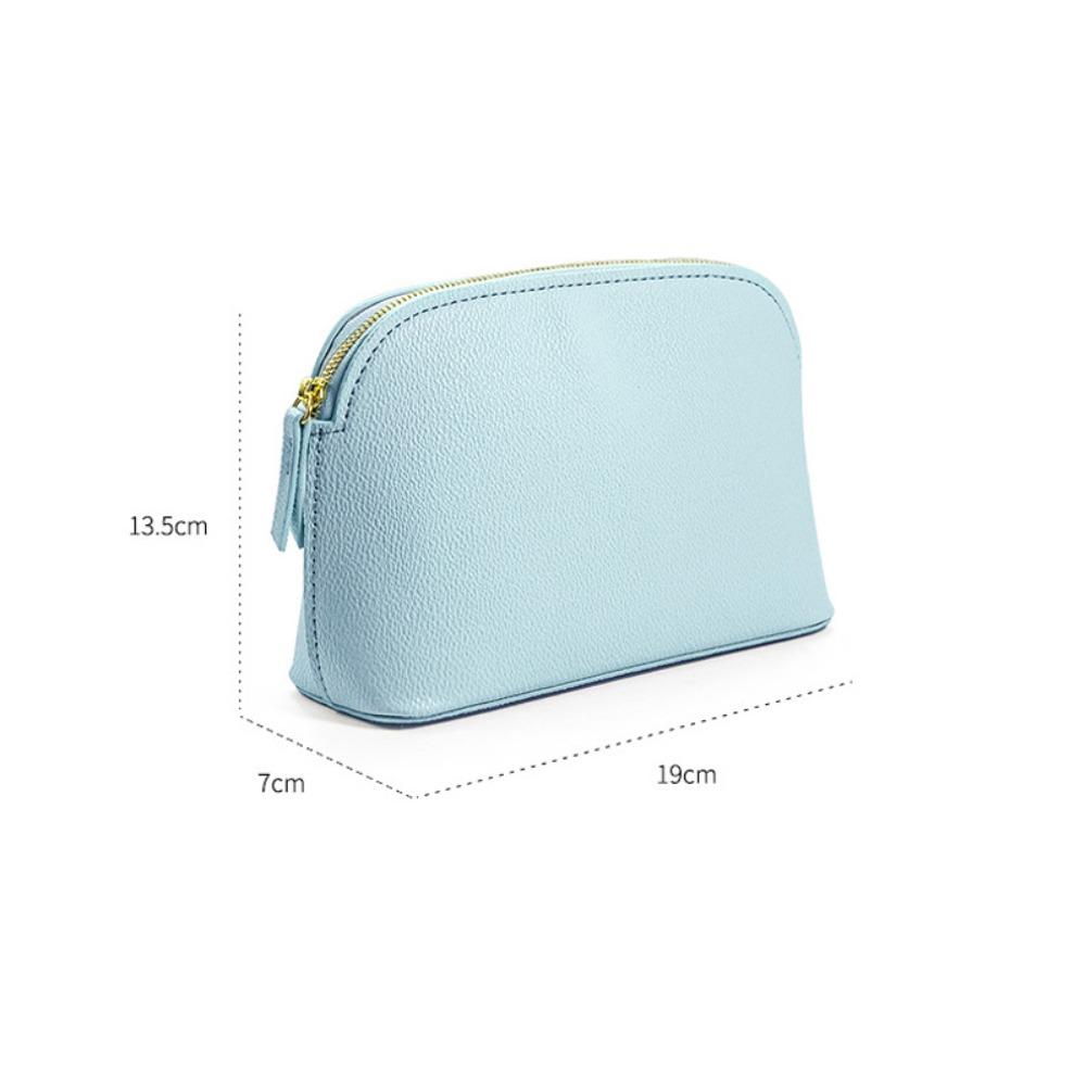 Cosmetic Bag High-end Textured Leather Shell Exquisite Dinner Portable Storage Cosmetic Bag