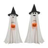 Halloween Decorations Indoor Outdoor, 2 Packs Light Up Spooky With Pumpkin Halloween Decor Crafts, Indoor Cute Party Ghosts Decorations For Table/Home
