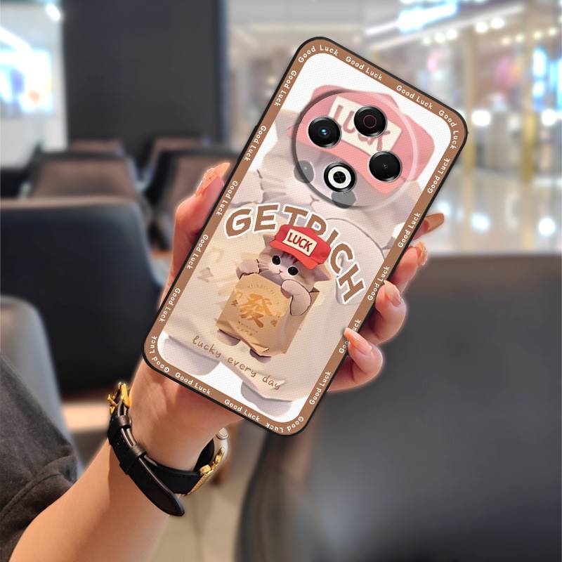 Phone Pouch Protective Phone Case For Tecno Spark30 4G/KL6 Fashion Design Anti-dust Anti-knock Silicone Full Wrap TPU